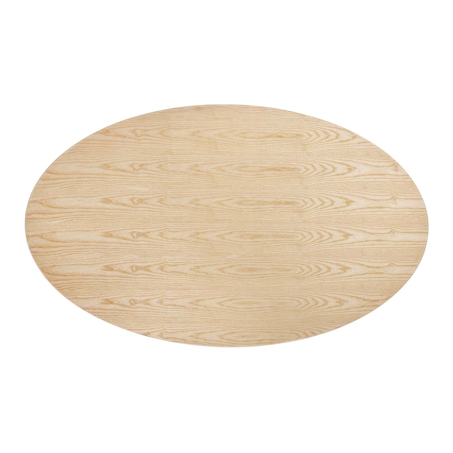 Lippa 78" Wood Oval Dining Table