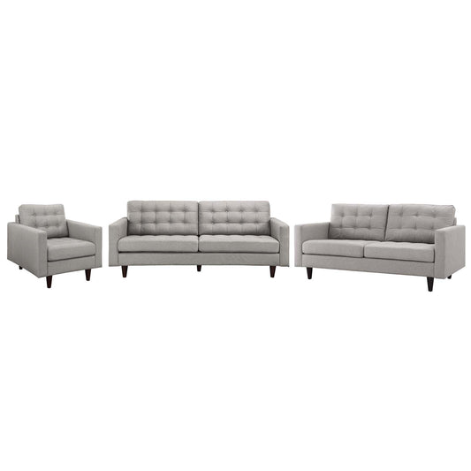 Empress Sofa, Loveseat and Armchair Set of 3