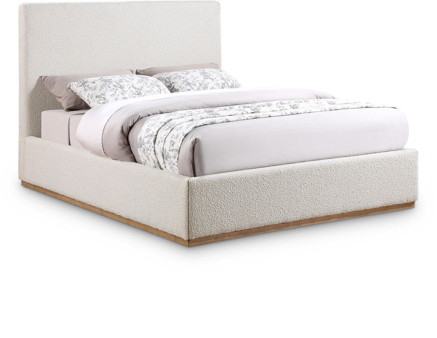 Monaco Boucle Fabric Bed