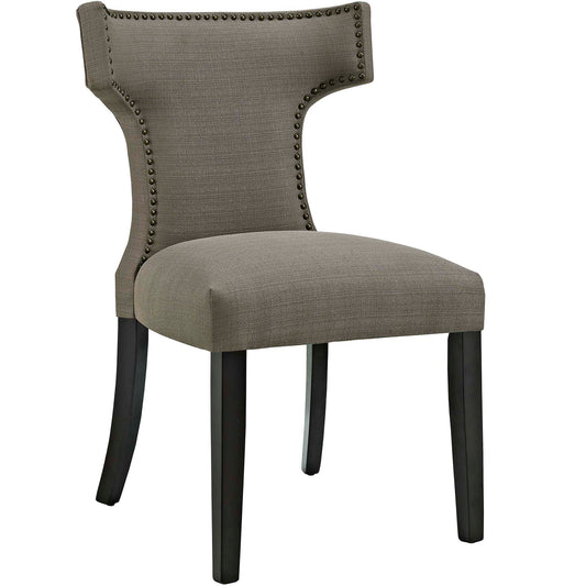 Curve Fabric Dining Chair