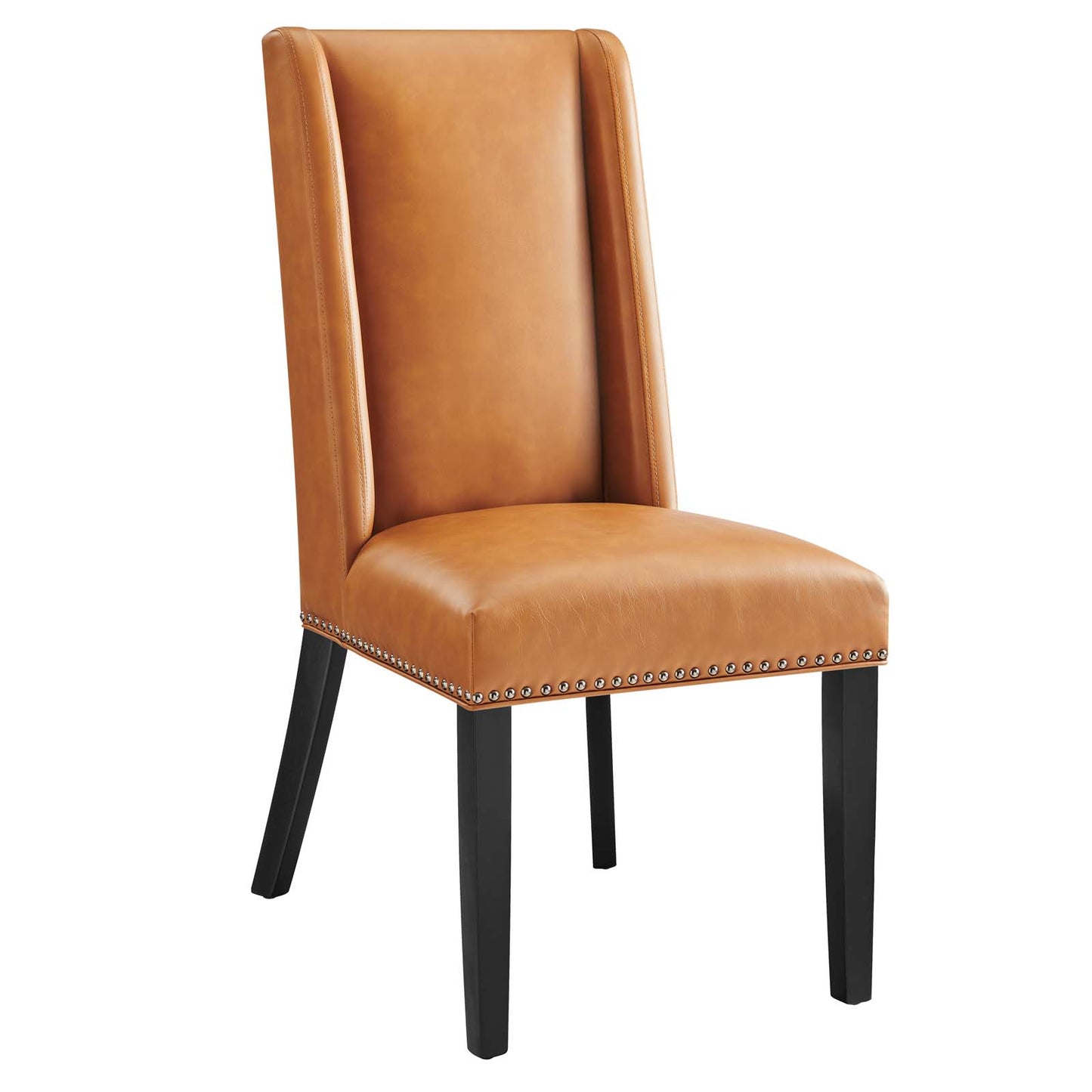 Baron Dining Chair Vinyl Set of 2