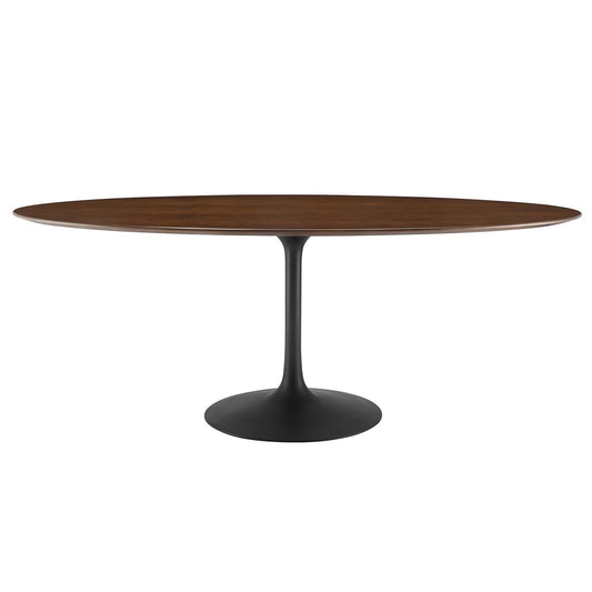 Lippa 78" Oval Wood Dining Table