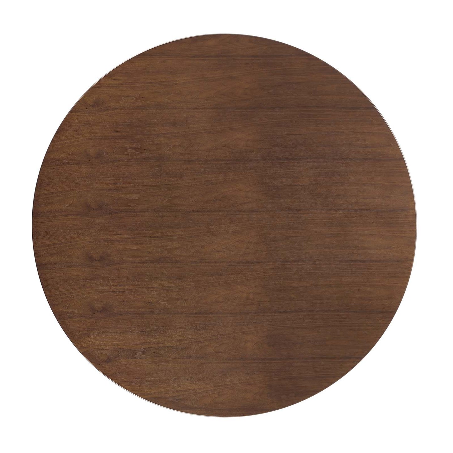 Lippa 47" Round Walnut Dining Table