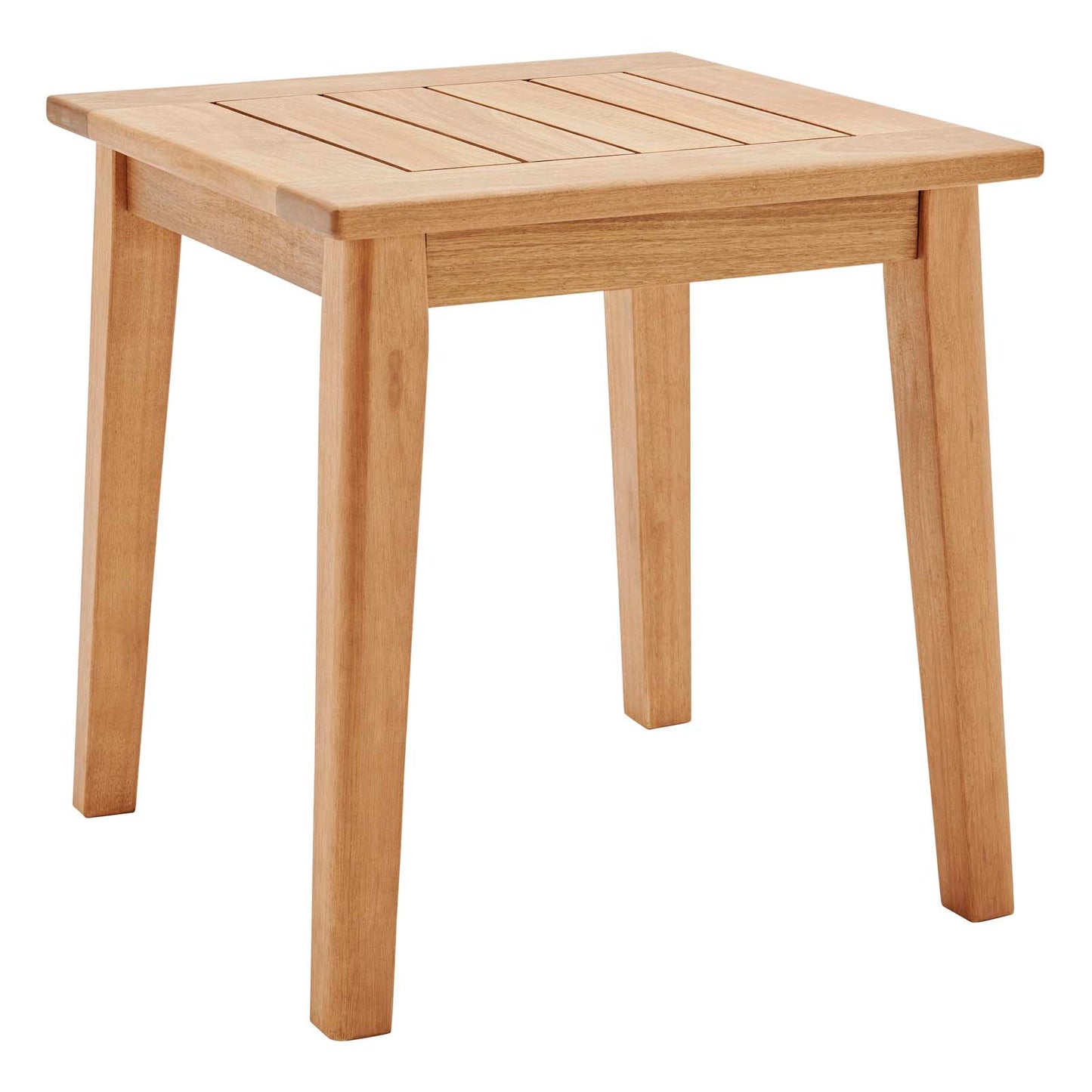 Viewscape Outdoor Patio Ash Wood End Table