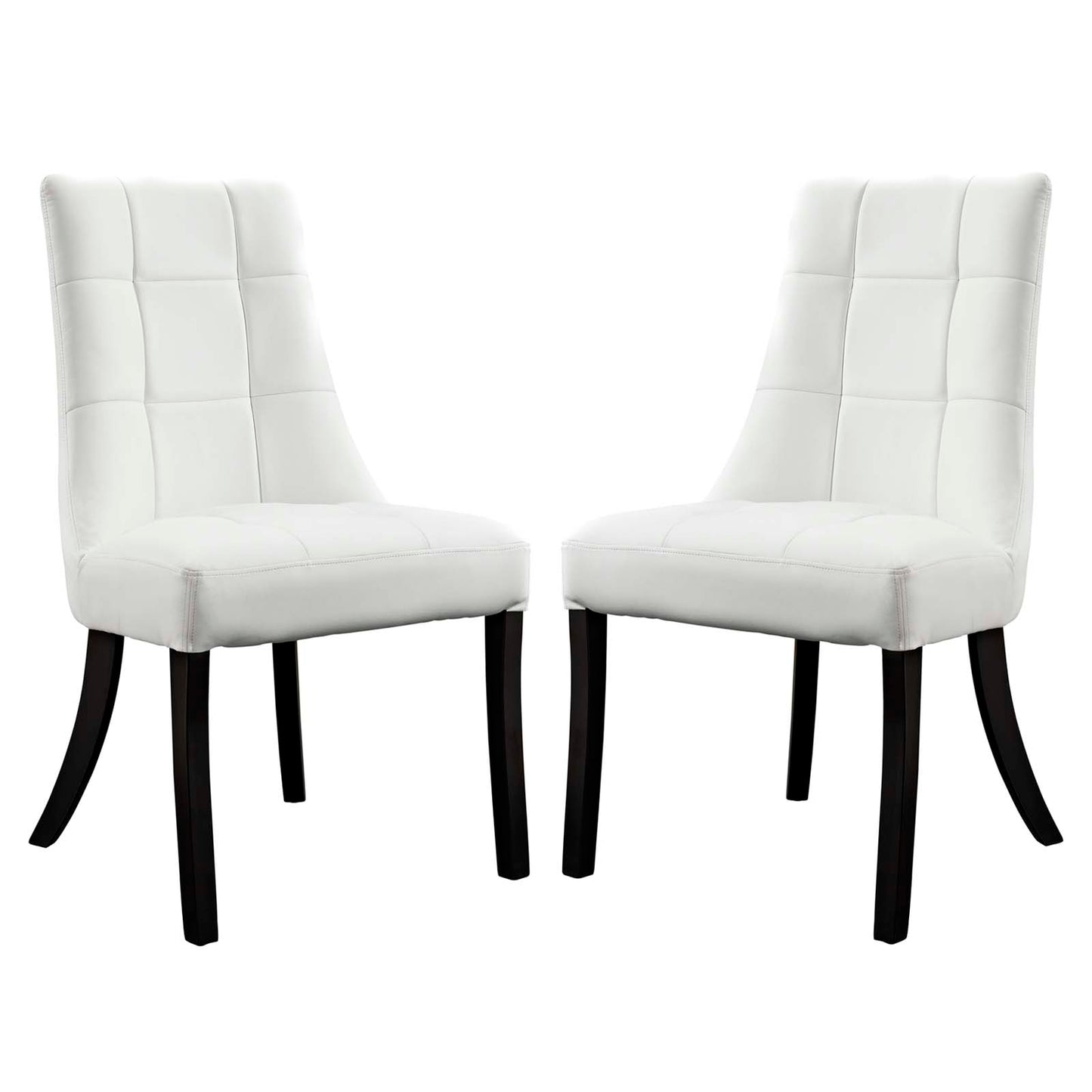 Noblesse Dining Chair Vinyl Set of 2