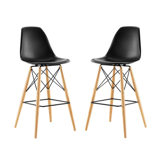 Pyramid Dining Side Bar Stool Set of 2