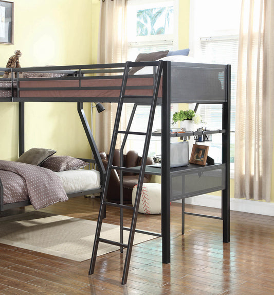 Meyers Twin Loft Add-on Black and Gunmetal