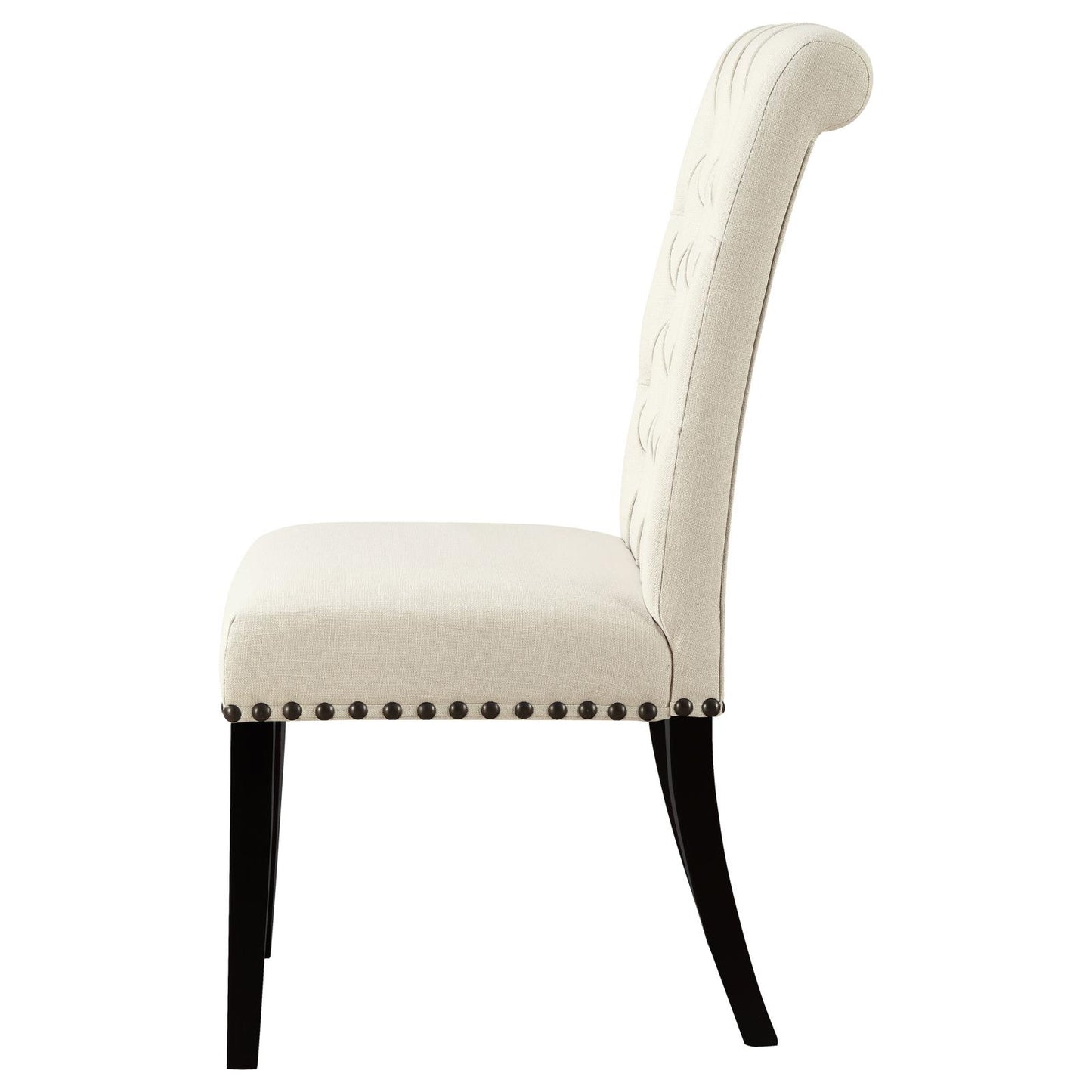 Mapleton Tufted Back Upholstered Side Chairs Beige (Set of 2)