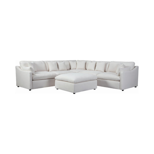 Hobson Cushion Back Corner Off-White