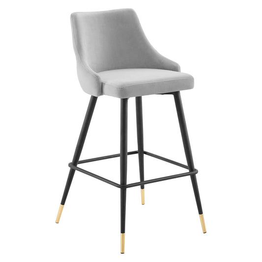 Adorn Performance Velvet Bar Stool