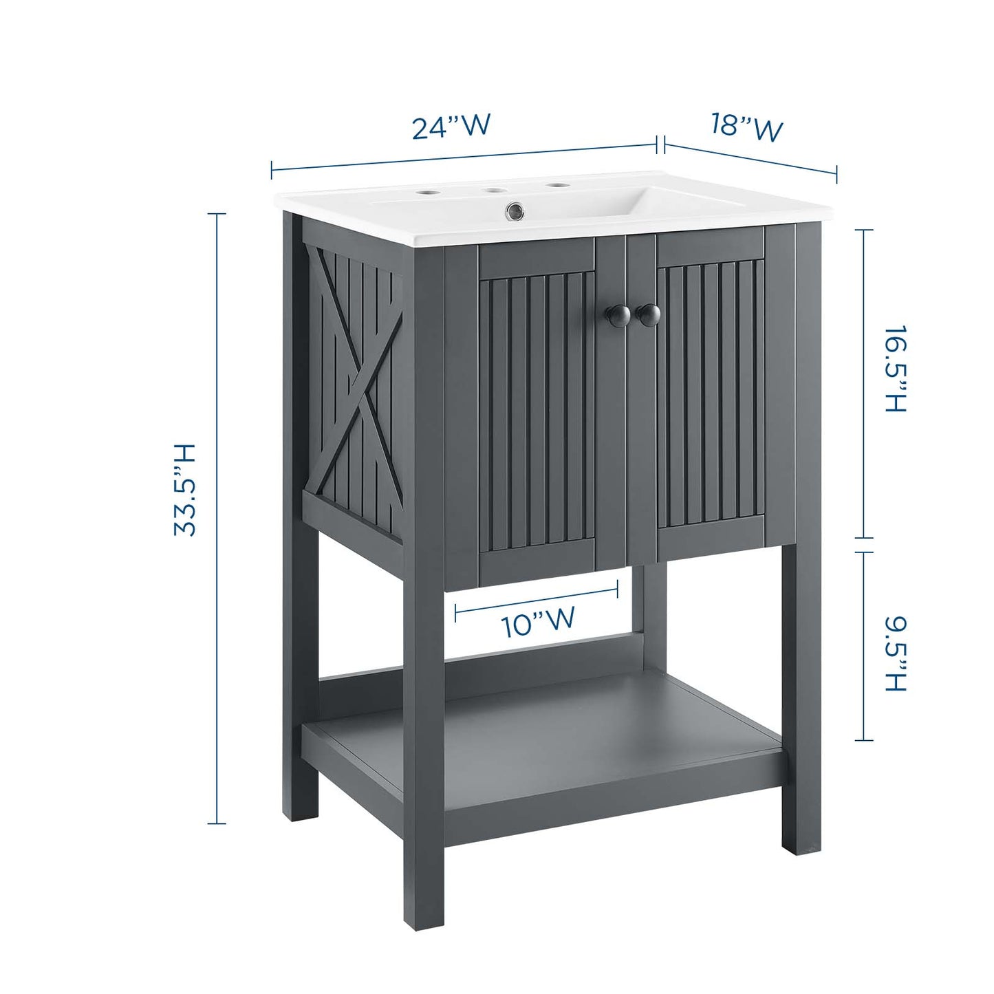 Steam 24" Bathroom Vanity