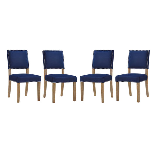 Oblige Dining Chair Wood Set of 4