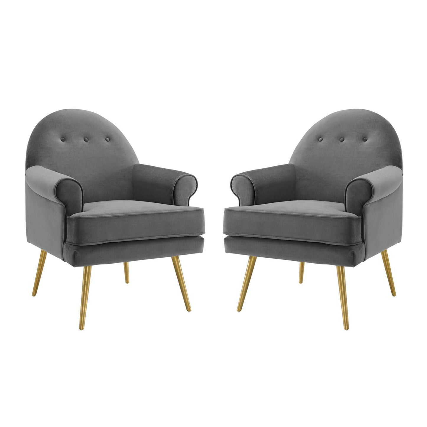 Revive Armchair Performance Velvet Set of 2