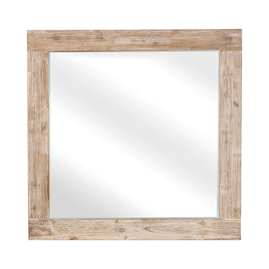 Marlow Rectangular Mirror Rough Sawn Multi