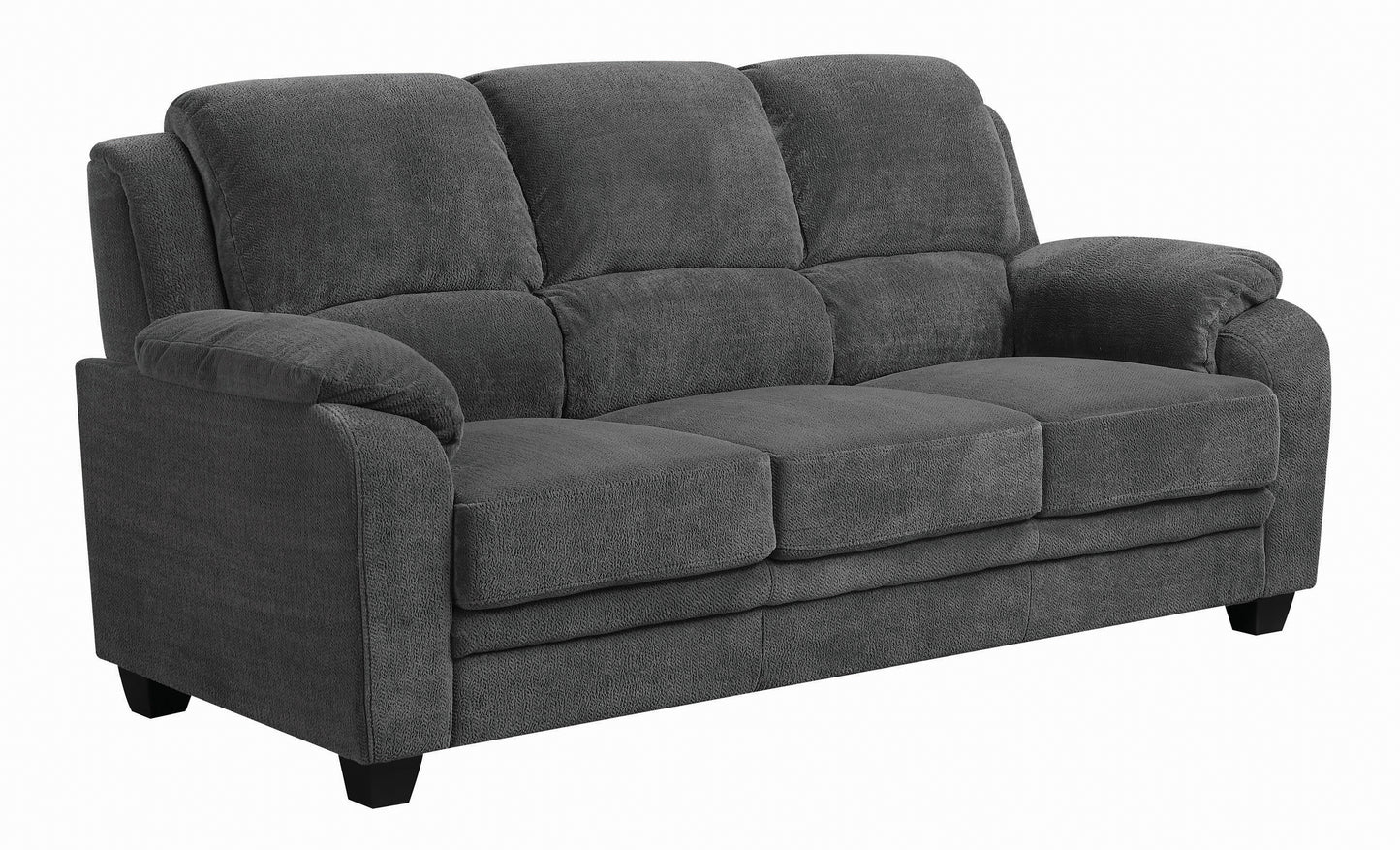 Northend Upholstered Sofa Charcoal