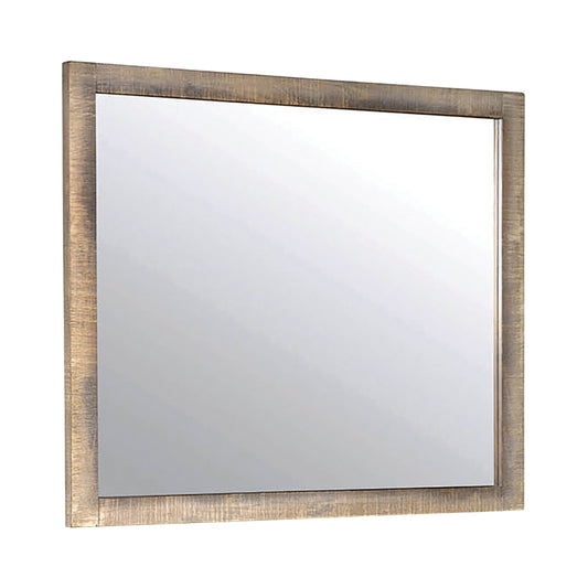 Sembene Rectangular Mirror Antique Multi-color