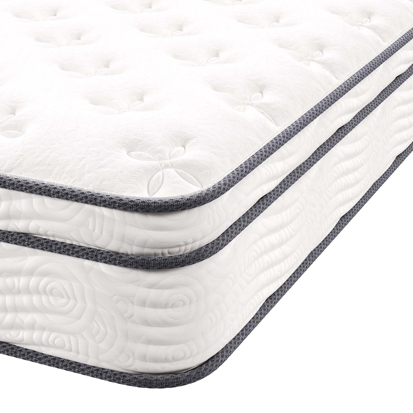 Jenna 10" Innerspring and Foam Queen Mattress