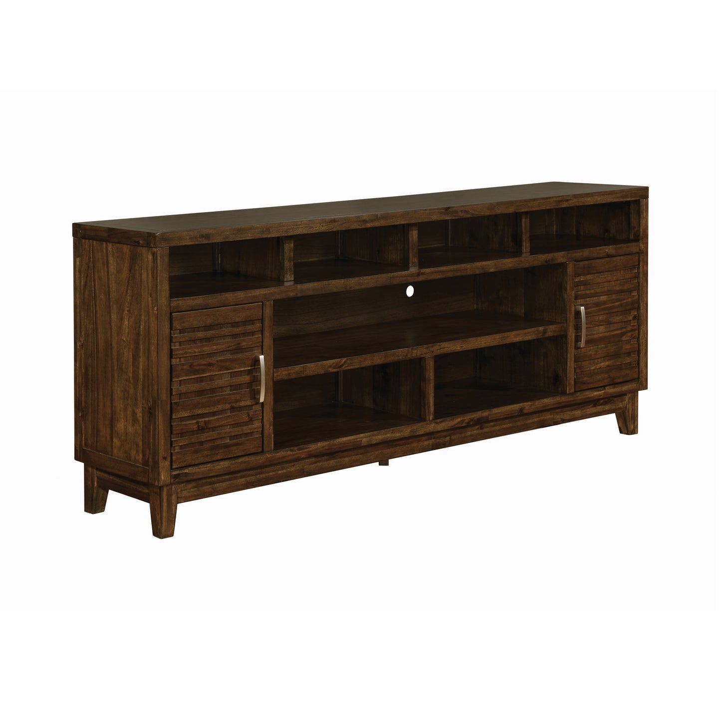 2-door Rectangular TV Console Rustic Mindy