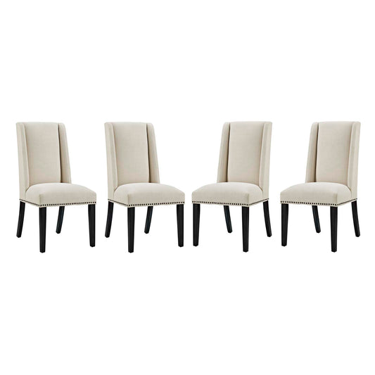 Baron Dining Chair Fabric Set of 4