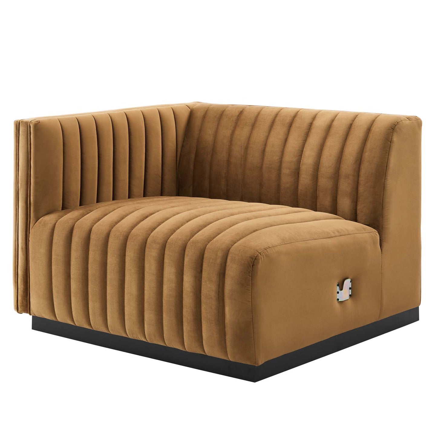 Conjure Channel Tufted Performance Velvet Loveseat