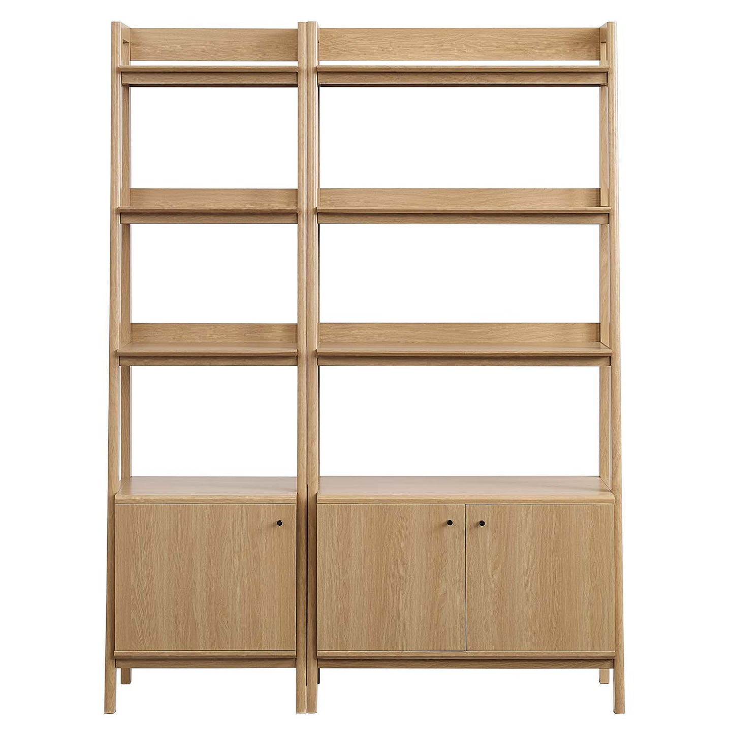 Bixby Wood Bookshelves - Set of 2