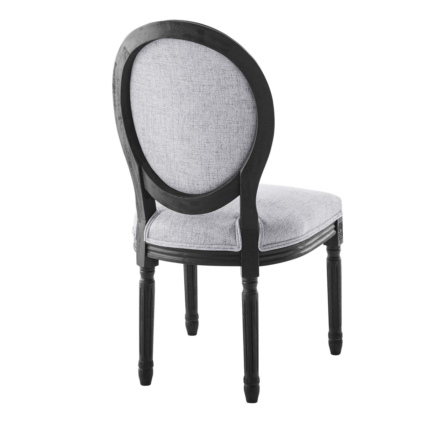 Emanate Vintage French Upholstered Fabric Dining Side Chair