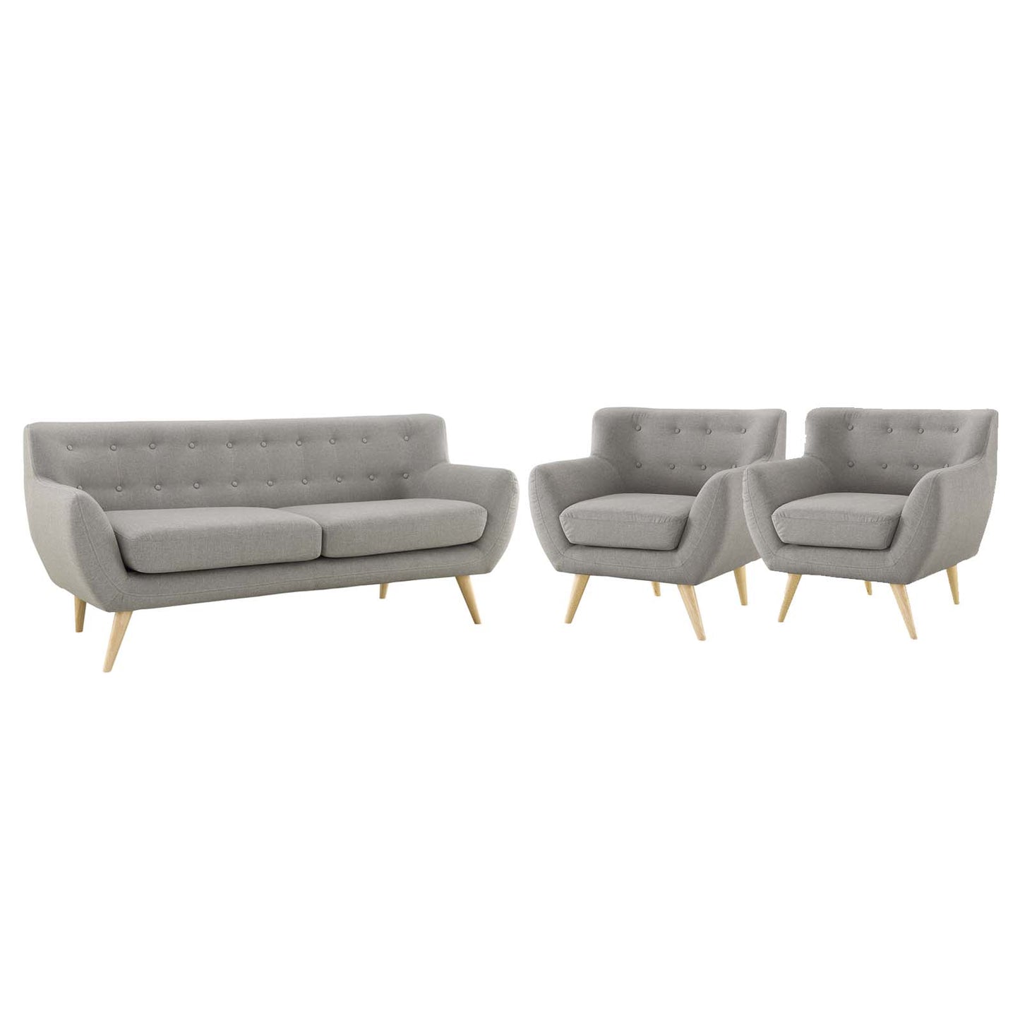 Remark 3 Piece Living Room Set