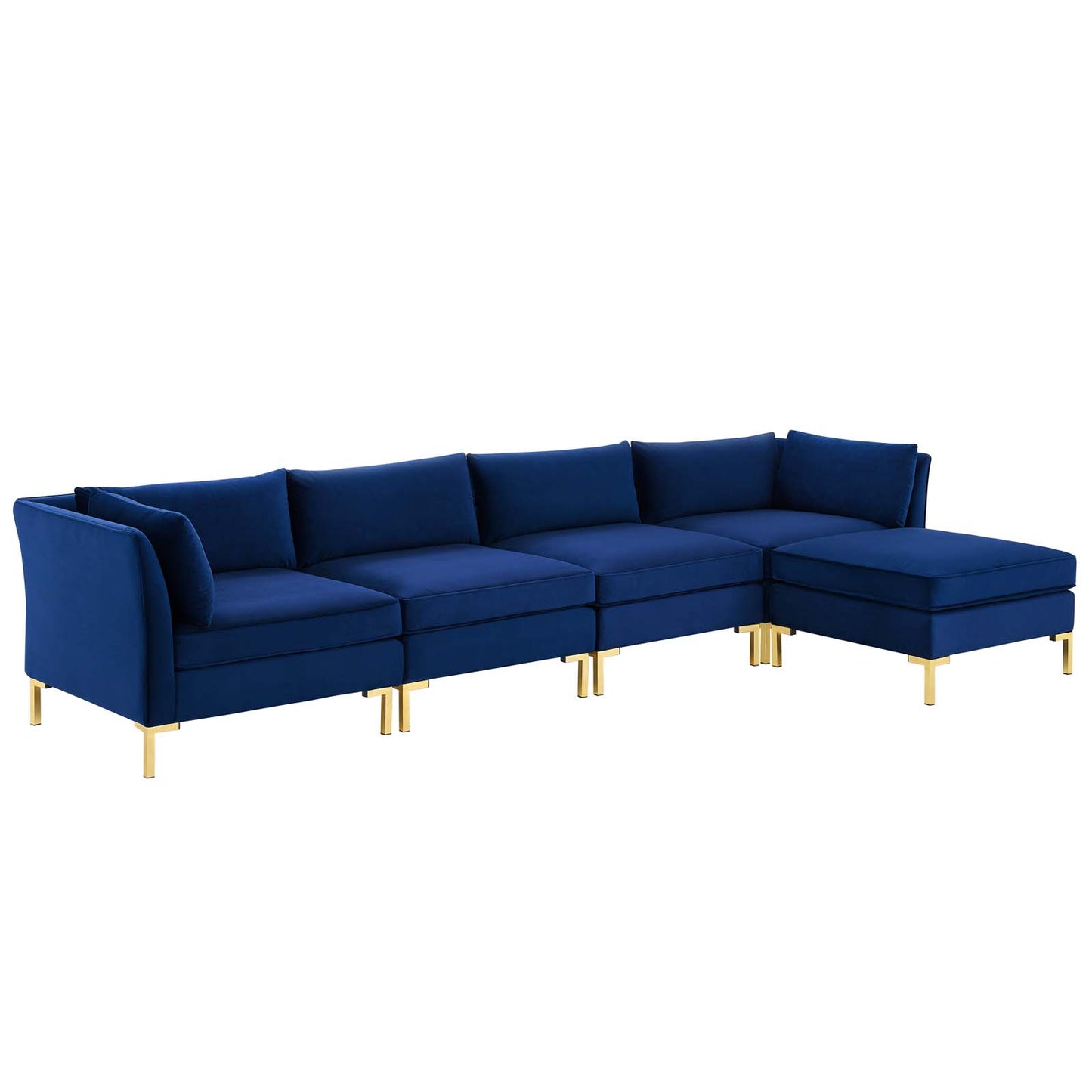 Ardent 5-Piece Performance Velvet Sectional Sofa