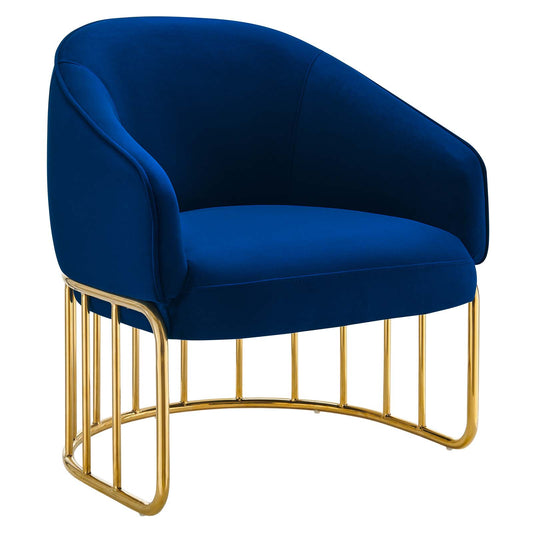 Legacy Performance Velvet Armchair