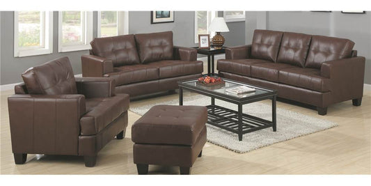 Samuel Upholstered Tufted Living Room Set