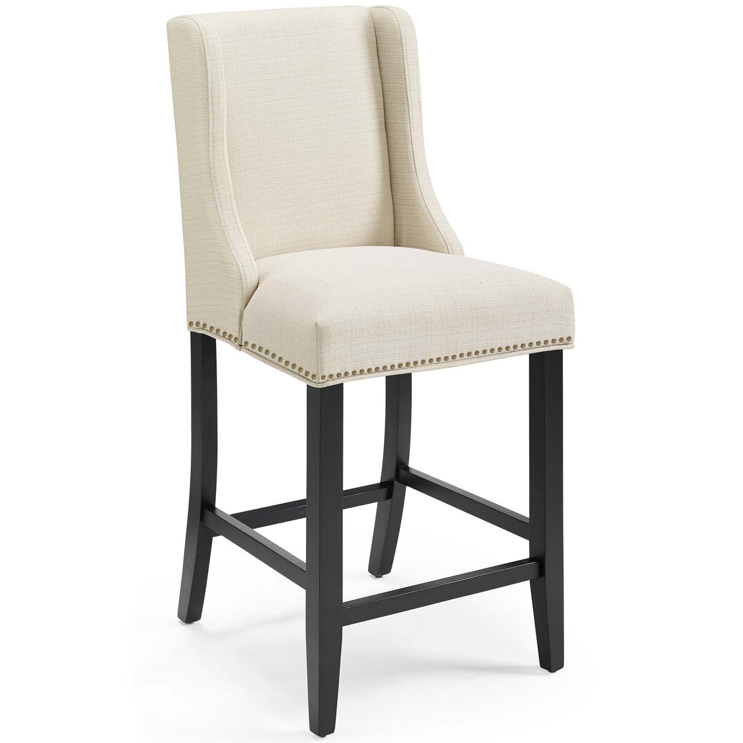 Baron Upholstered Fabric Counter Stool