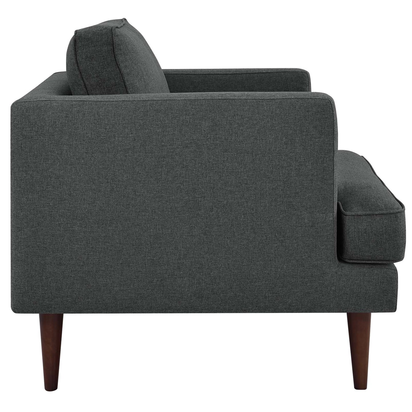 Agile Upholstered Fabric Armchair