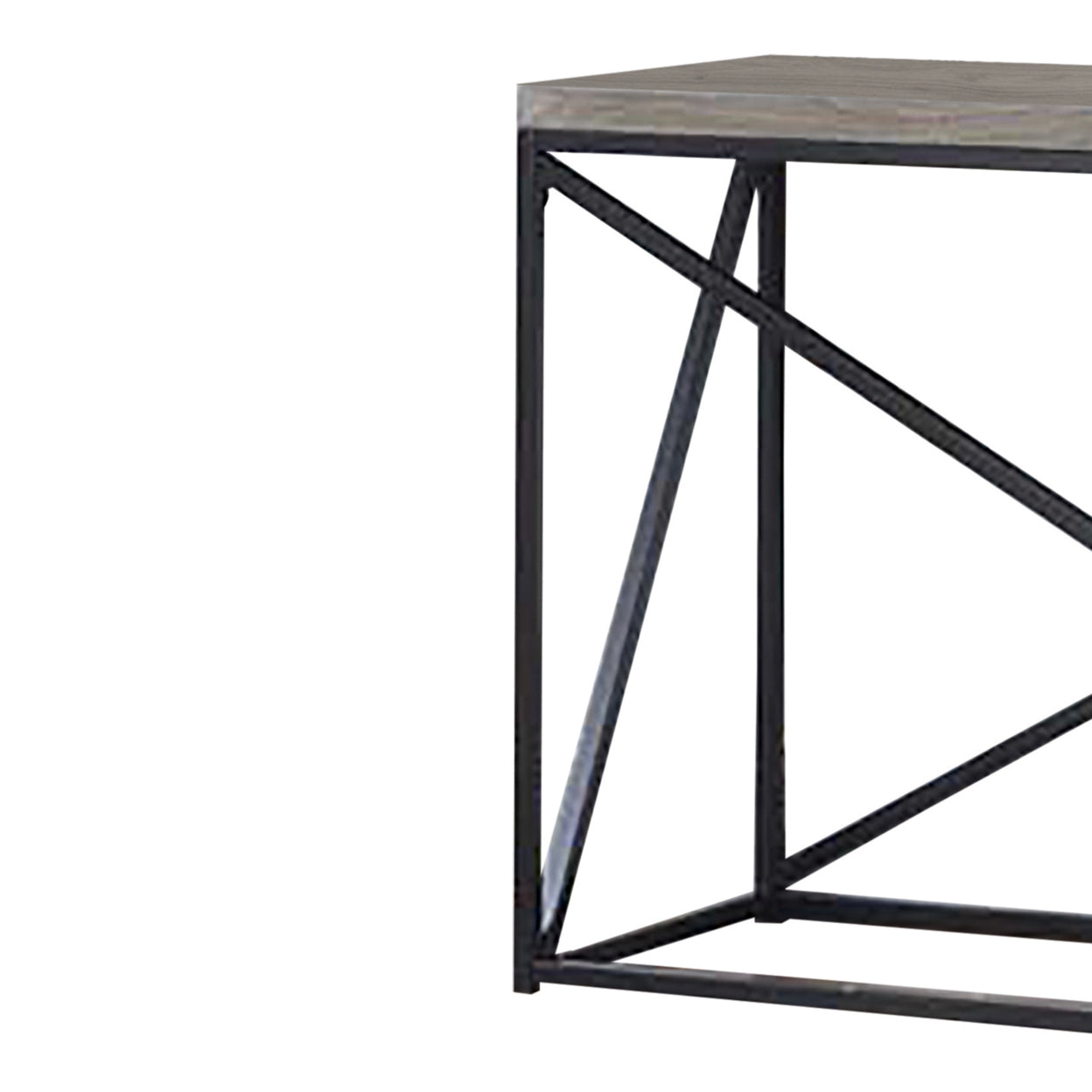 Rectangular Sofa Table Sonoma Grey