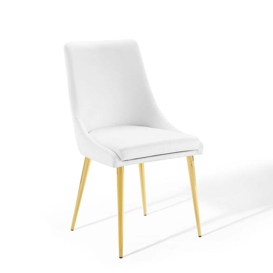 Viscount Modern Accent Performance Velvet Dining Chair