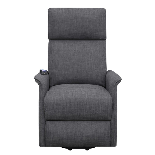 Power Lift Recliner with Wired Remote Charcoal
