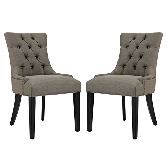 Regent Dining Side Chair Fabric Set of 2