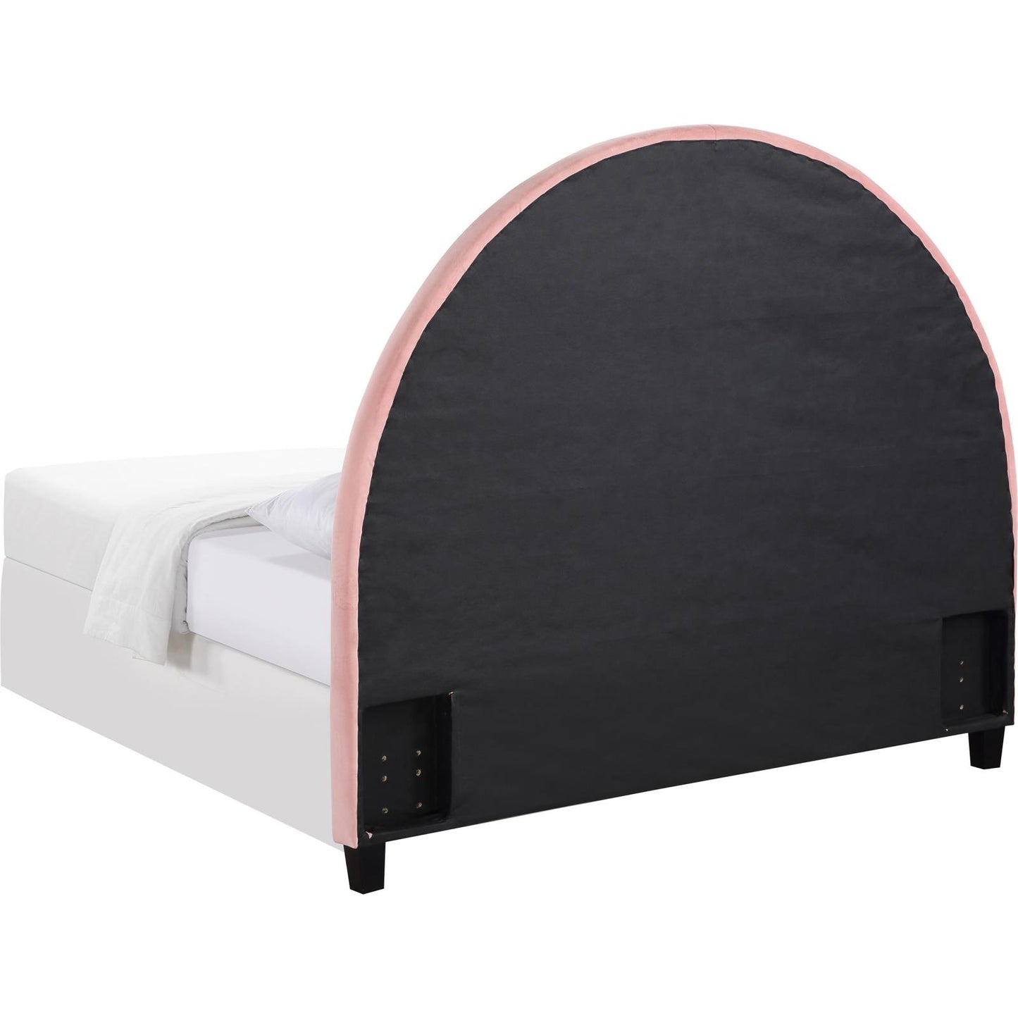 June Upholstered Arched Queen/Full Headboard Blush