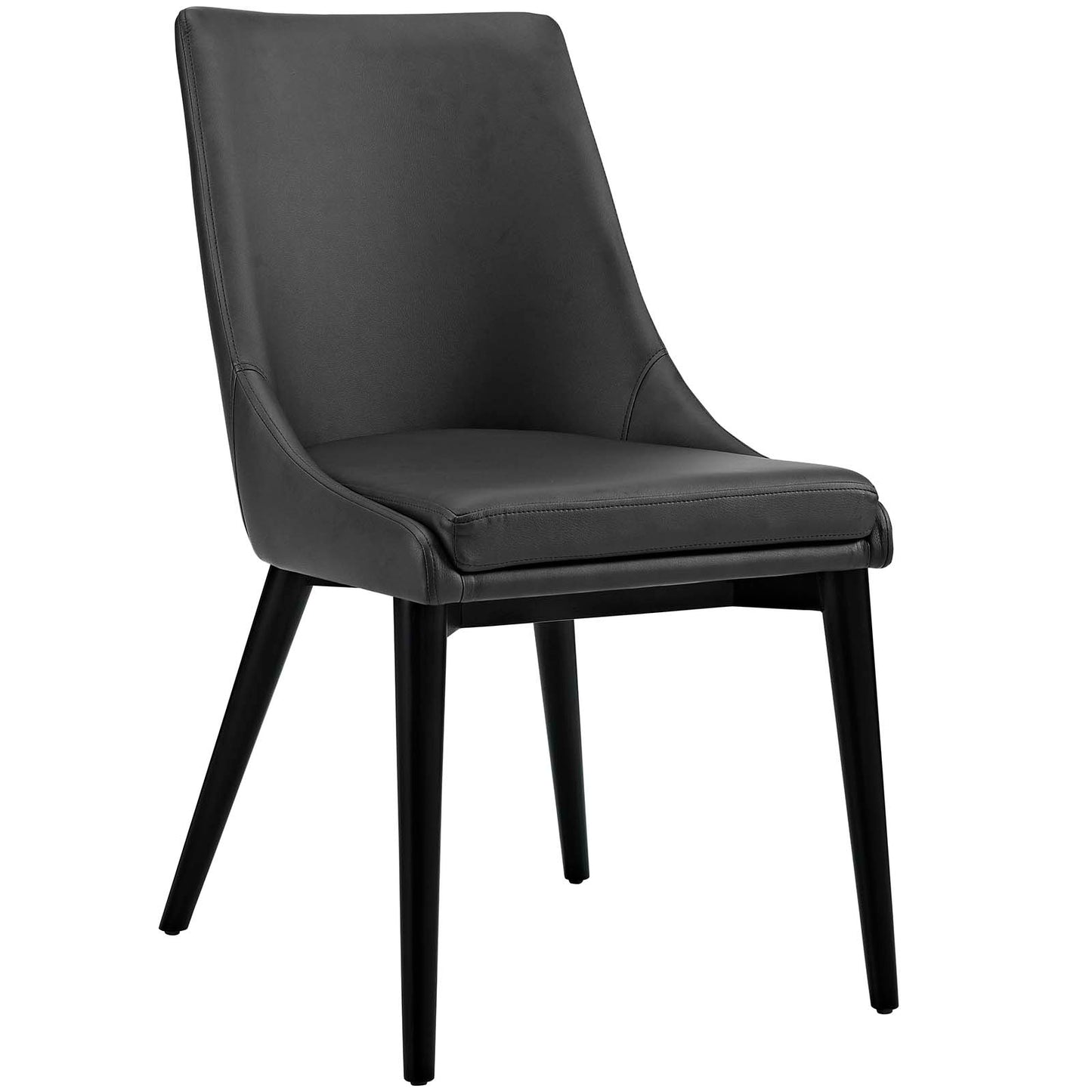 Viscount Dining Side Chair Vinyl Set of 2