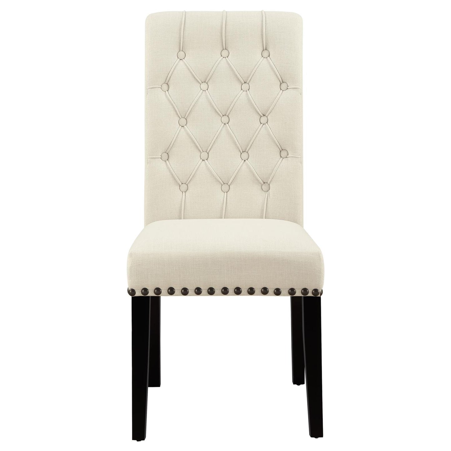 Mapleton Tufted Back Upholstered Side Chairs Beige (Set of 2)