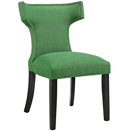 Curve Fabric Dining Chair