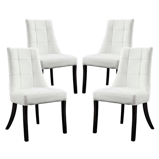 Noblesse Dining Chair Vinyl Set of 4