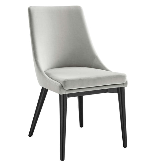 Viscount Performance Velvet Dining Chair