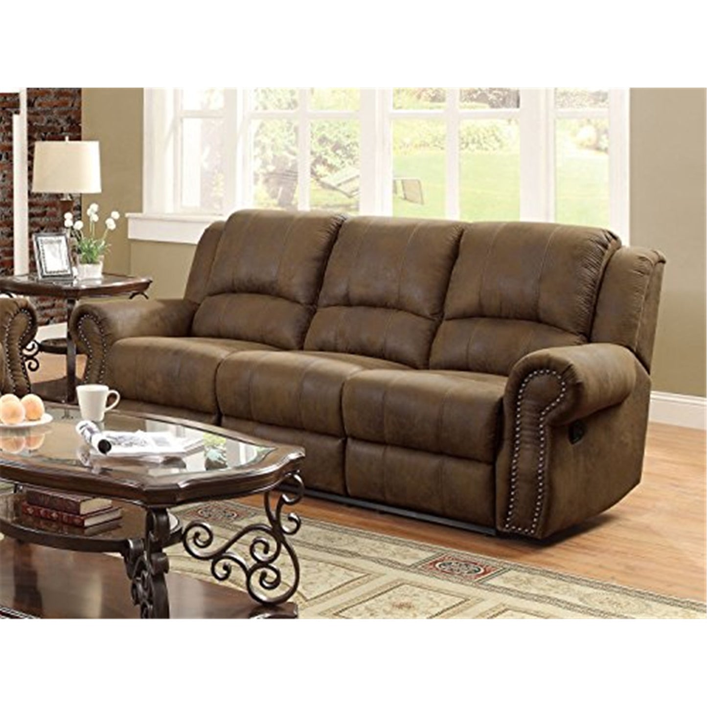 Sir Rawlinson Upholstered Living Room Set Buckskin Brown