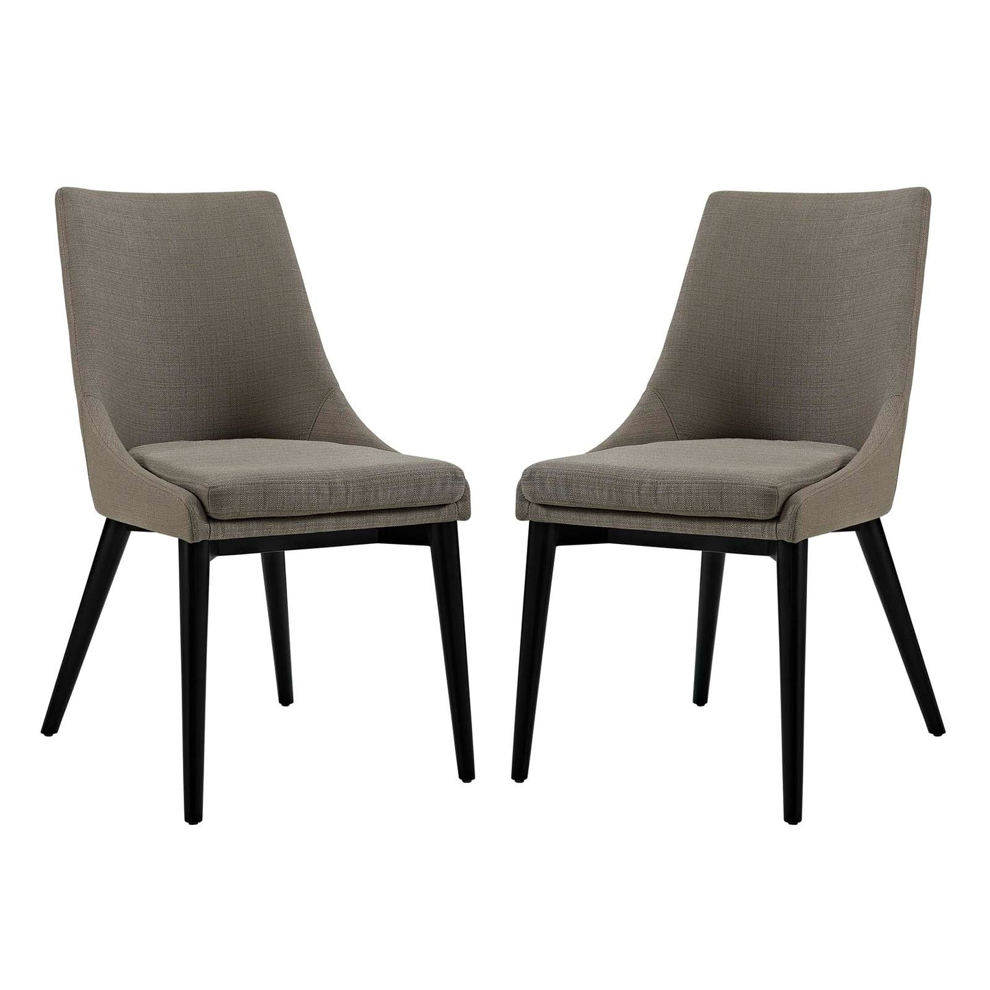 Viscount Dining Side Chair Fabric Set of 2