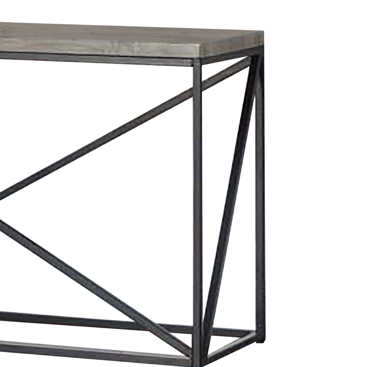 Rectangular Sofa Table Sonoma Grey