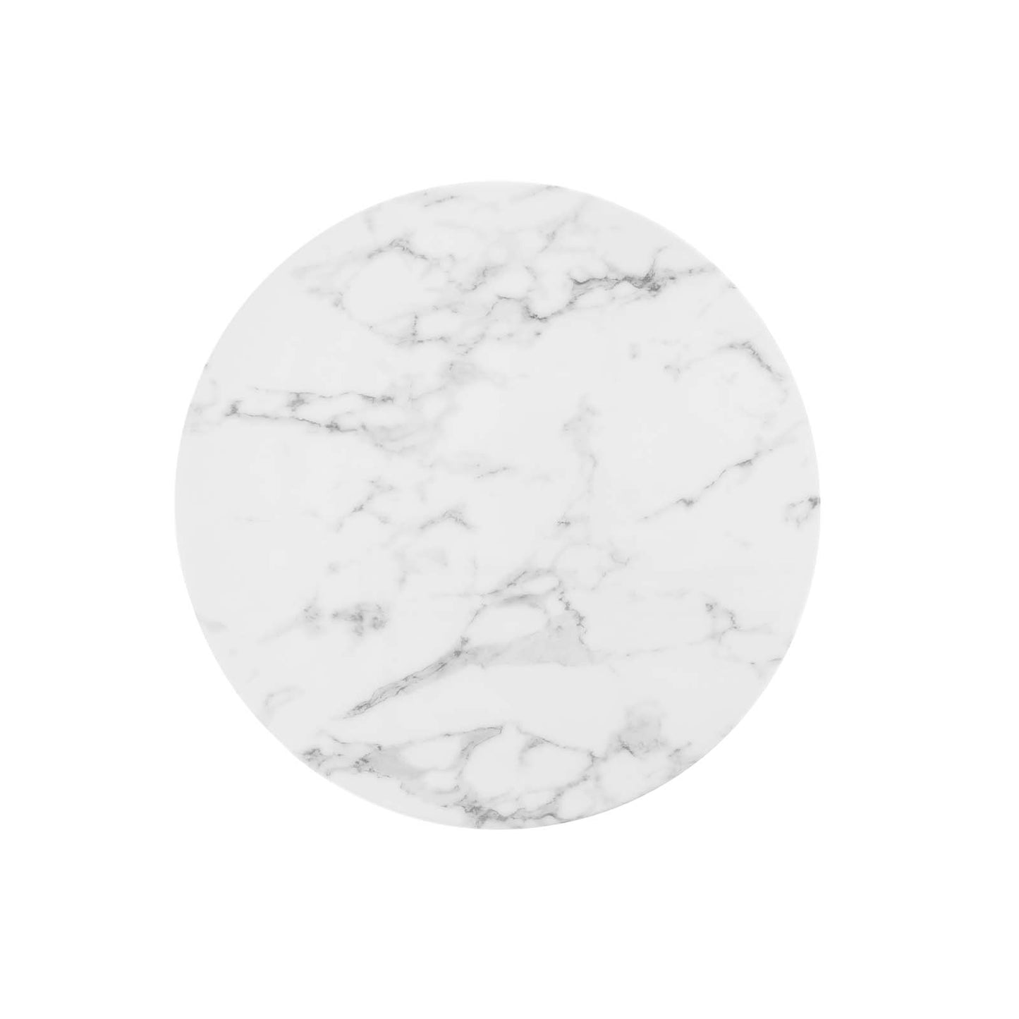 Lippa 28" Artificial Marble Bar Table